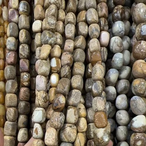Edelstein Schmuckperlen, DIY & verschiedenen Materialien für die Wahl, keine, 6*8MM, 8*10MM, verkauft per 38 cm Strang