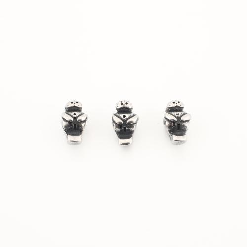 Branelli Dell'acciaio inossidabile del distanziatore, 304 acciaio inox, Vintage & DIY, 10x6x6mm, Venduto da PC