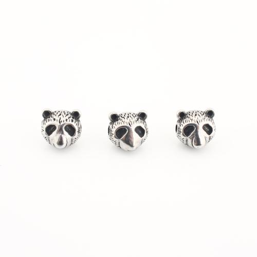 Branelli Dell'acciaio inossidabile del distanziatore, 304 acciaio inox, Animale, Vintage & DIY, 8x9x9mm, Venduto da PC