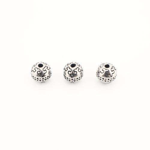 Branelli Dell'acciaio inossidabile del distanziatore, 304 acciaio inox, Cerchio, Vintage & DIY, 7x7x7mm, Venduto da PC