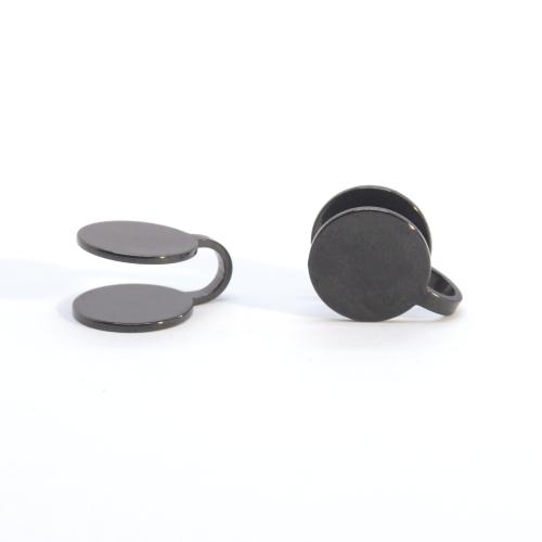 304 Cruach dhosmálta Earring chufa, Babhta, plátáilte, jewelry faisin & unisex, dathanna níos mó le haghaidh rogha, 12x5.50mm, Díolta De réir PC