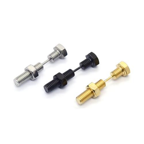 304 acciaio inox orecchino piercing, placcato, gioielli di moda & unisex, nessuno, 33mm, Venduto da PC
