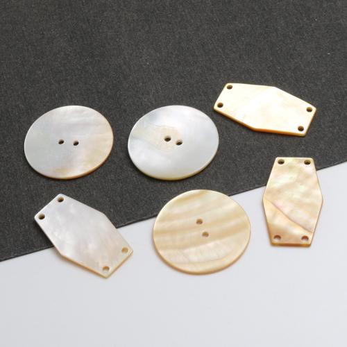 Pendants Buí Shell Nádúrtha, DIY, Díolta De réir PC