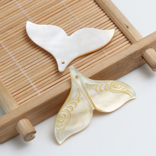 Φυσικά Μενταγιόν Yellow Shell, Κέλυφος, Σκαλιστή, DIY, 25.30x39.70mm, Sold Με PC