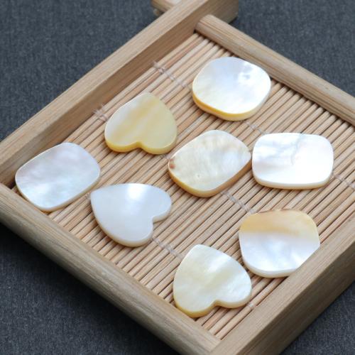 Φυσικά Μενταγιόν Yellow Shell, Κέλυφος, DIY & διαφορετικά στυλ για την επιλογή, Sold Με PC