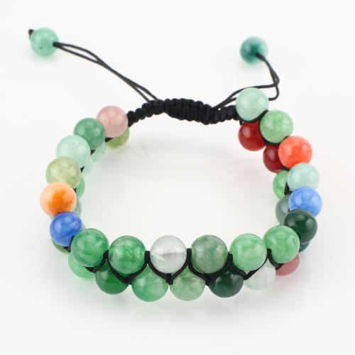 Gemstone Bracelet, Babhta, Ciseal Dúbailte & unisex, il-daite, Díolta De réir PC