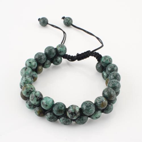 Gemstone Bracelet, Babhta, Ciseal Dúbailte & unisex, Díolta De réir PC