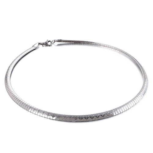 Titanium Steel Collar plated fashion jewelry & for woman Sold By PC