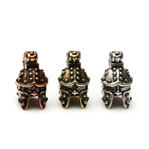 Koraliki dystansowe mosiądz, Hełm, Powlekane, DIY & mikro utorować cyrkonia, dostępnych więcej kolorów, 10x10x10mm, 10komputery/wiele, sprzedane przez wiele