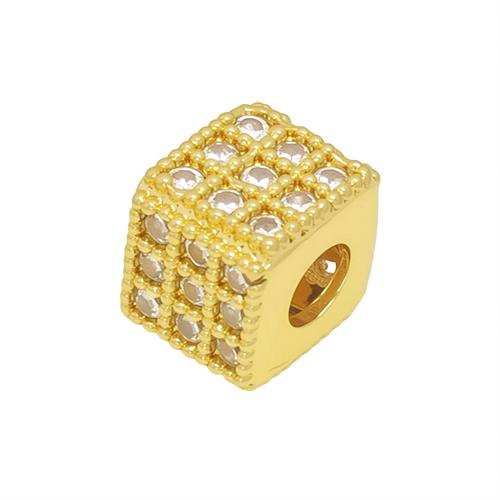 Separadores de Metal, chapado, Bricolaje & diferentes estilos para la opción & micro arcilla de zirconia cúbica & esmalte, 10PCs/Grupo, Vendido por Grupo