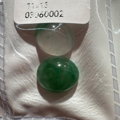 Jadite Cabochon, DIY & διαφορετικά στυλ για την επιλογή, 20PCs/Παρτίδα, Sold Με Παρτίδα