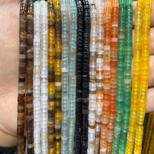 Perles bijoux en pierres gemmes, pierre gemme, poli, DIY & différents matériaux pour le choix, 2x4mm, Environ 150PC/brin, Vendu par brin