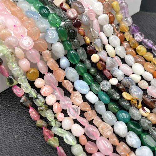 Perles bijoux en pierres gemmes, pierre gemme, DIY, plus de couleurs à choisir, 6x8mm, Vendu par Environ 38-40 cm brin
