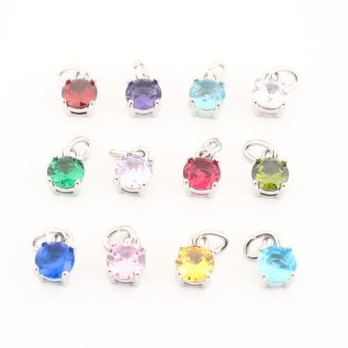Rhinestone Pendant 304 Stainless Steel DIY & with rhinestone Sold By PC