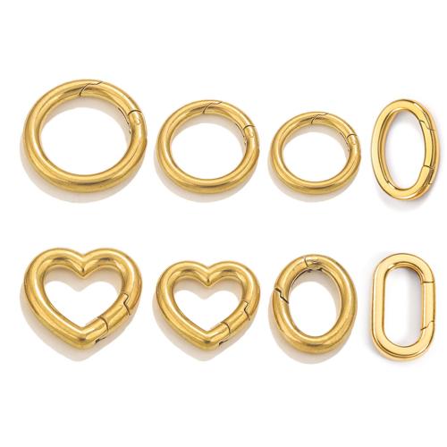 Stainless Steel Jewelry Clasp 304 Stainless Steel plated DIY Sold By Lot