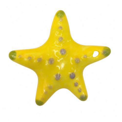 Porcelain Pendants Starfish DIY Sold By Bag