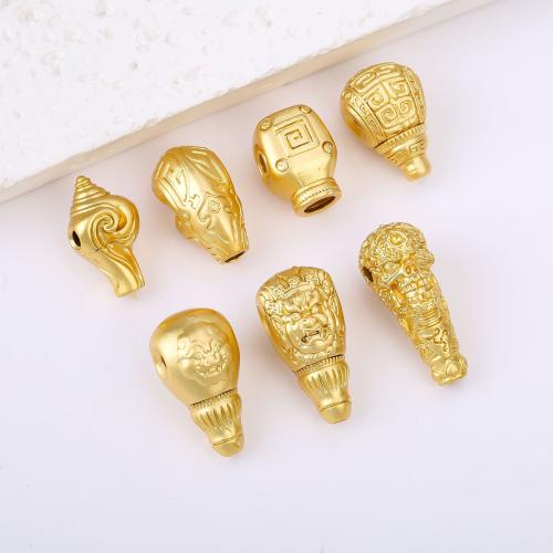Brass Spacer Beads matte gold color plated DIY Sold By Bag