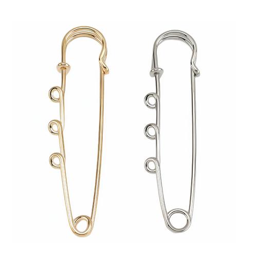 Zinc Alloy Brooch Finding plated DIY Sold By PC
