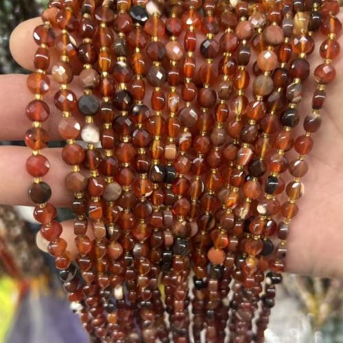 Koraliki z kameniem szlachetnym, Kamień szlachetny, żółw, DIY & do wyboru różne materiały & fasetowany, 6mm, około 49komputery/Strand, sprzedane przez Strand