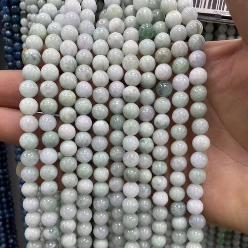 Jadite Beads, Runde, du kan DIY & forskellig størrelse for valg, Solgt af Strand