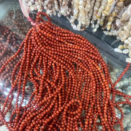 Grass Coral Bead, DIY & méid éagsúla do rogha, Díolta Per Thart 38 cm Snáithe
