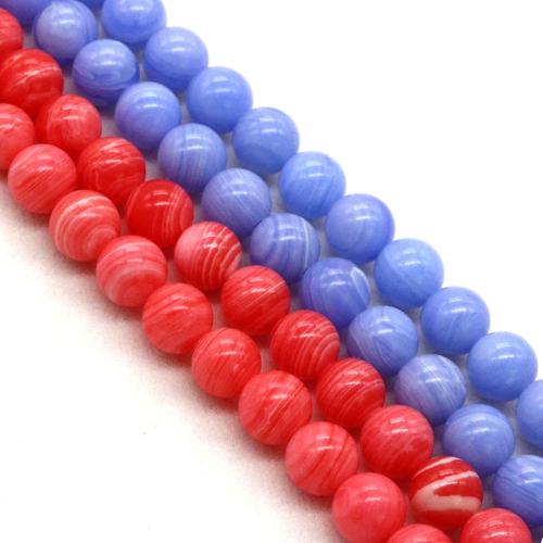 Gemstone Jewelry Beads Round DIY Sold Per Approx 38 cm Strand