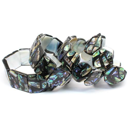 Abalone Shell Bracelet Unisex Sold By Strand