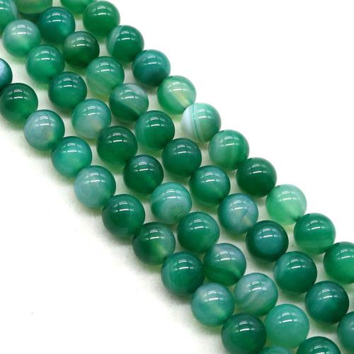Coirníní Glas Agate Nádúrtha, Agate Glas, Babhta, DIY & méid éagsúla do rogha, Díolta Per Thart 38 cm Snáithe