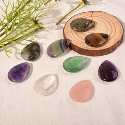 Gemstone Pendants Jewelry Teardrop DIY Sold By PC