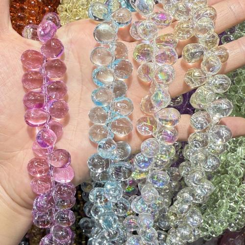 Suze Crystal perle, Kristal, Suza, pozlaćen, možete DIY & faceted, više boja za izbor, 10x14mm, Približno 120računala/Strand, Prodano By Strand