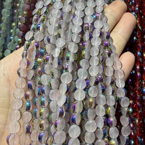 Handgemaakte Lampwork Beads, plated, DIY, meer kleuren voor de keuze, 6mm, Ca 100pC's/Strand, Verkocht door Strand