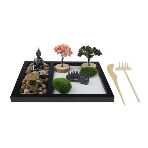 żywica Ornament piaskownicy Zen, DIY & różne style do wyboru, 215x175x12mm, sprzedane przez PC