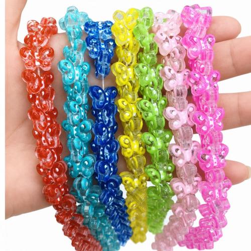 Handgemaakte Lampwork Beads, DIY, meer kleuren voor de keuze, 10x15mm, Ca 40pC's/Strand, Verkocht door Strand