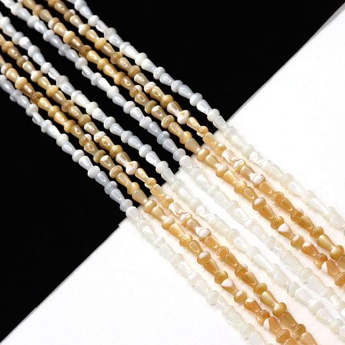Přírodní Korálky Sea Shell, Skořápka, houba, DIY, více barev na výběr, 4x8mm, Prodáno za Cca 38 cm Strand