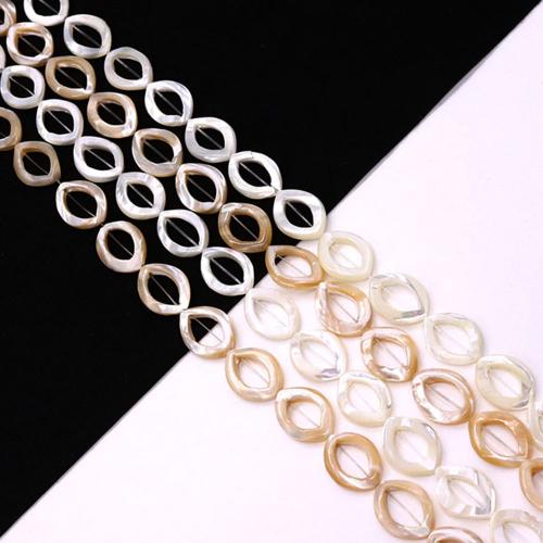 Natural Sea Shell Beads, conchiglia, Occhio di cavallo, DIY & cavo, nessuno, 13x18mm, Venduto per Appross. 38 cm filo