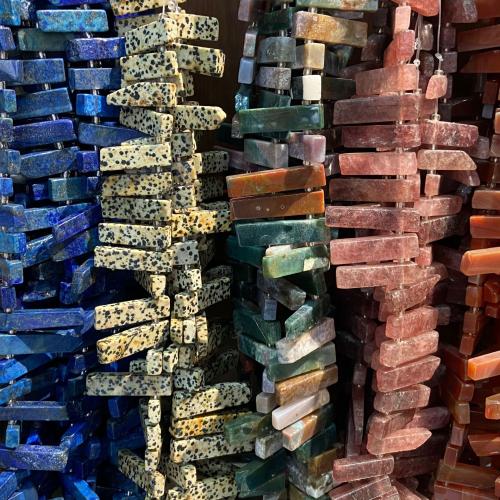 Gemstone Jewelry Beads irregular polished DIY beads size 10-25mm Sold Per Approx 38 cm Strand