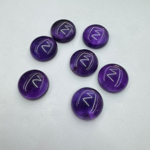 Cabochon de Quartz naturel, améthyste, ovale plat, DIY & normes différentes pour le choix, plus de couleurs à choisir, Vendu par PC