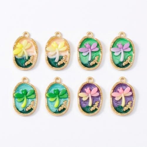 Polymer Clay riipukset, kanssa Sinkkiseos, kullan väri kullattu, tee-se-itse & emali, enemmän värejä valinta, 23x15x3mm, Reikä:N. 2mm, Myymät PC