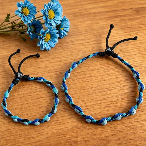 Lava Bracelet and Necklace with Parachute Cord handmade fashion jewelry & Unisex Sold By PC
