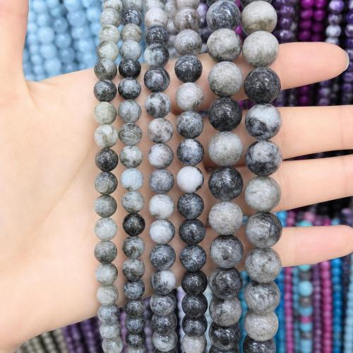 Natural Dyed Quartz Beads Round DIY Length Approx 38 cm Sold By PC