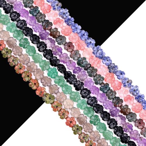 Gemstone Jewelry Beads Flower DIY 14mm Approx Sold Per Approx 38 cm Strand