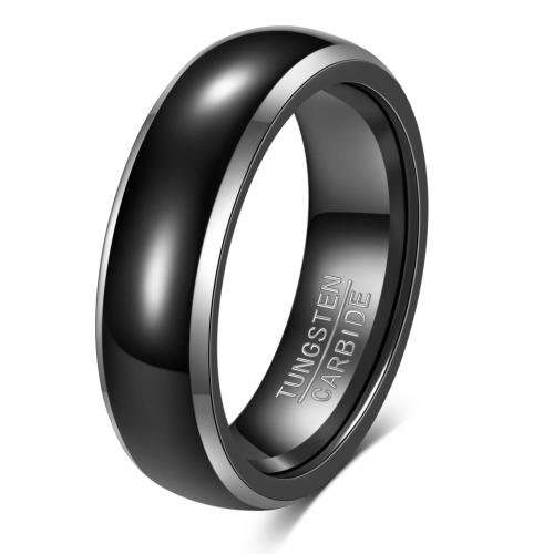 tungstain Cruach Ring Finger, plátáilte, unisex & méid éagsúla do rogha, dathanna níos mó le haghaidh rogha, Poll:Thart 2mm, Méid:7-12, Díolta De réir PC