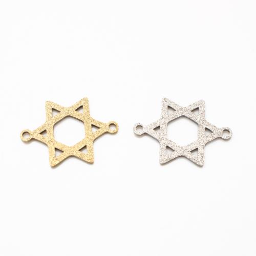 Nerezová ocel Connector, 304 Stainless Steel, DIY & dutý, více barev na výběr, 22x16x1mm, 20PC/Lot, Prodáno By Lot
