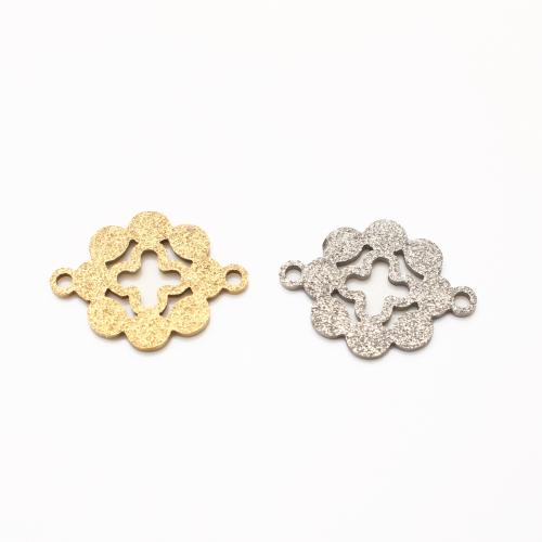 Nerezová ocel Connector, 304 Stainless Steel, DIY & dutý, více barev na výběr, 21x16x1mm, 20PC/Lot, Prodáno By Lot