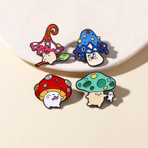 Cinko lydinys Sagė, grybų, unisex & įvairių stilių pasirinkimas & emalė, Pardavė PC