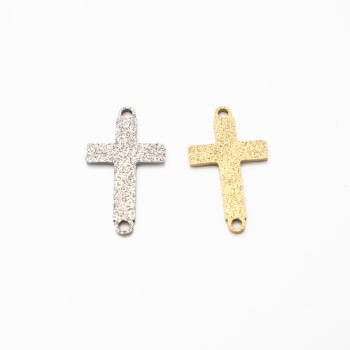 Stainless Steel Connector 304 Stainless Steel Cross plated DIY Sold By Lot