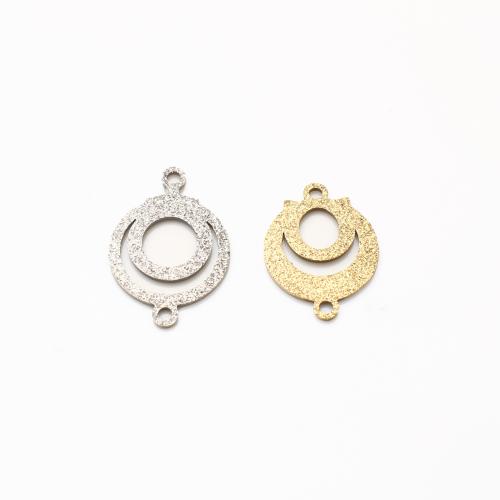Stainless Steel Connector 304 Stainless Steel plated DIY & hollow Sold By Lot