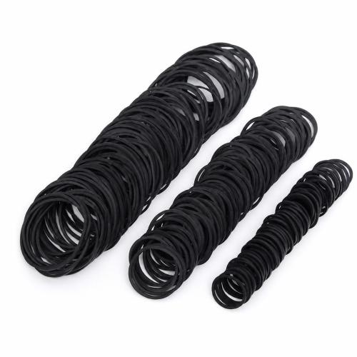 leaisteacha arna Gruaige Banda, Rubber, bata gruaige saor in aisce & méid éagsúla do rogha, dubh, 500G/Lot, Díolta De réir Lot