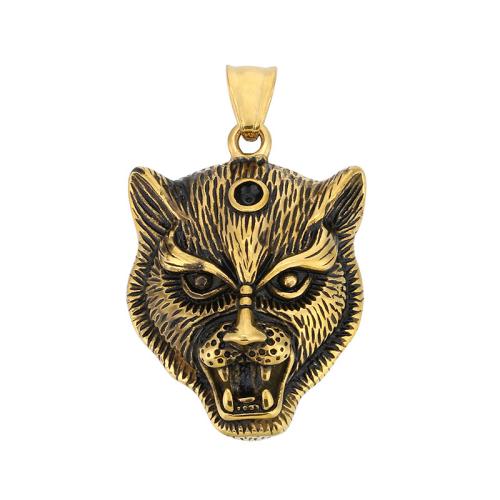 Pendants Tíotáiniam, Cruach Tíotáiniam, Leopard, seanré & DIY, dathanna níos mó le haghaidh rogha, 40x30mm, Díolta De réir PC