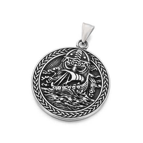 Titanium Steel Pendants vintage & DIY & enamel original color Sold By PC